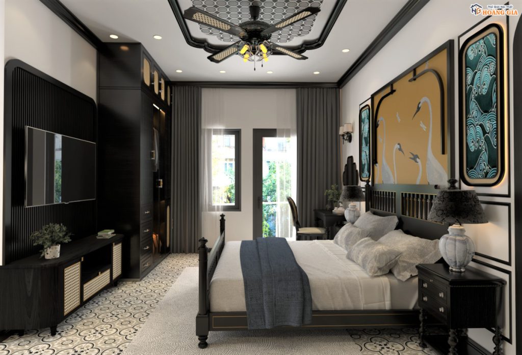 Xu hướng thiết kế phòng ngủ phong cách Indochine