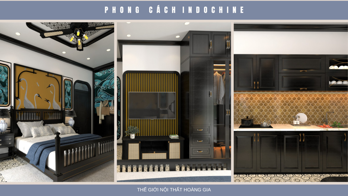 Thiết kế nhà đẹp Phú Yên theo phong cách Indochine