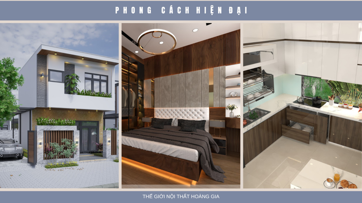 Thiết kế nhà đẹp Phú Yên theo phong cách Hiện đại