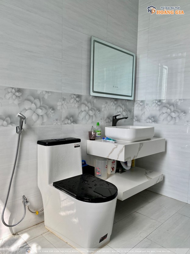 Nhà tắm hướng đến phong cách tối giản.