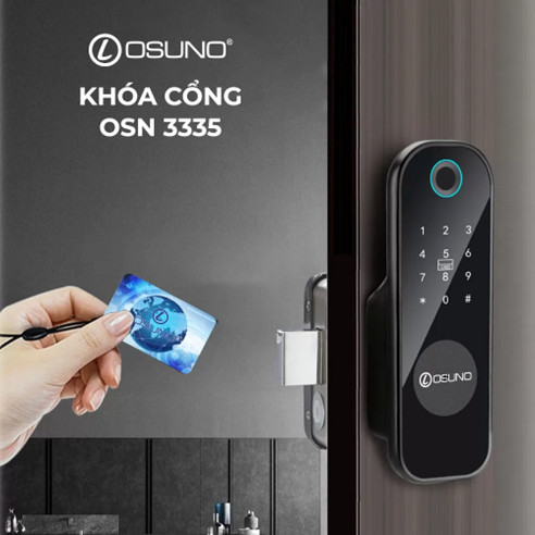 Bạn chỉ cần dùng thẻ và quét qua khóa thông minh là có thể mở được