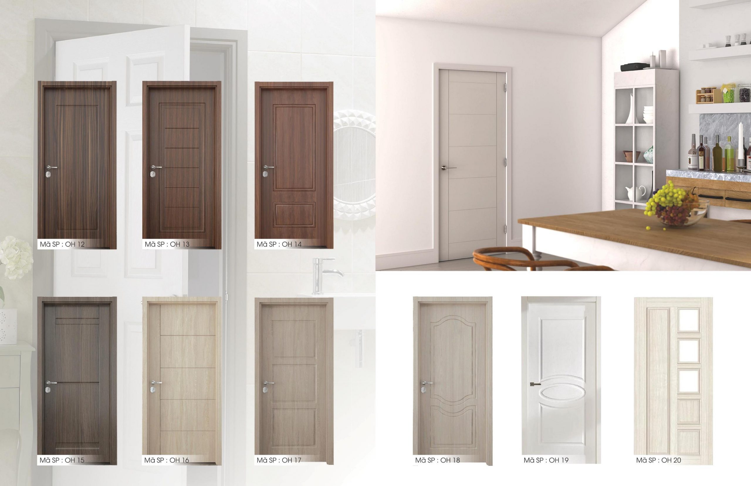 Ưu điểm vượt trội của cửa gỗ nhựa composite so với cửa gỗ thông thường - Thế giới cửa gỗ