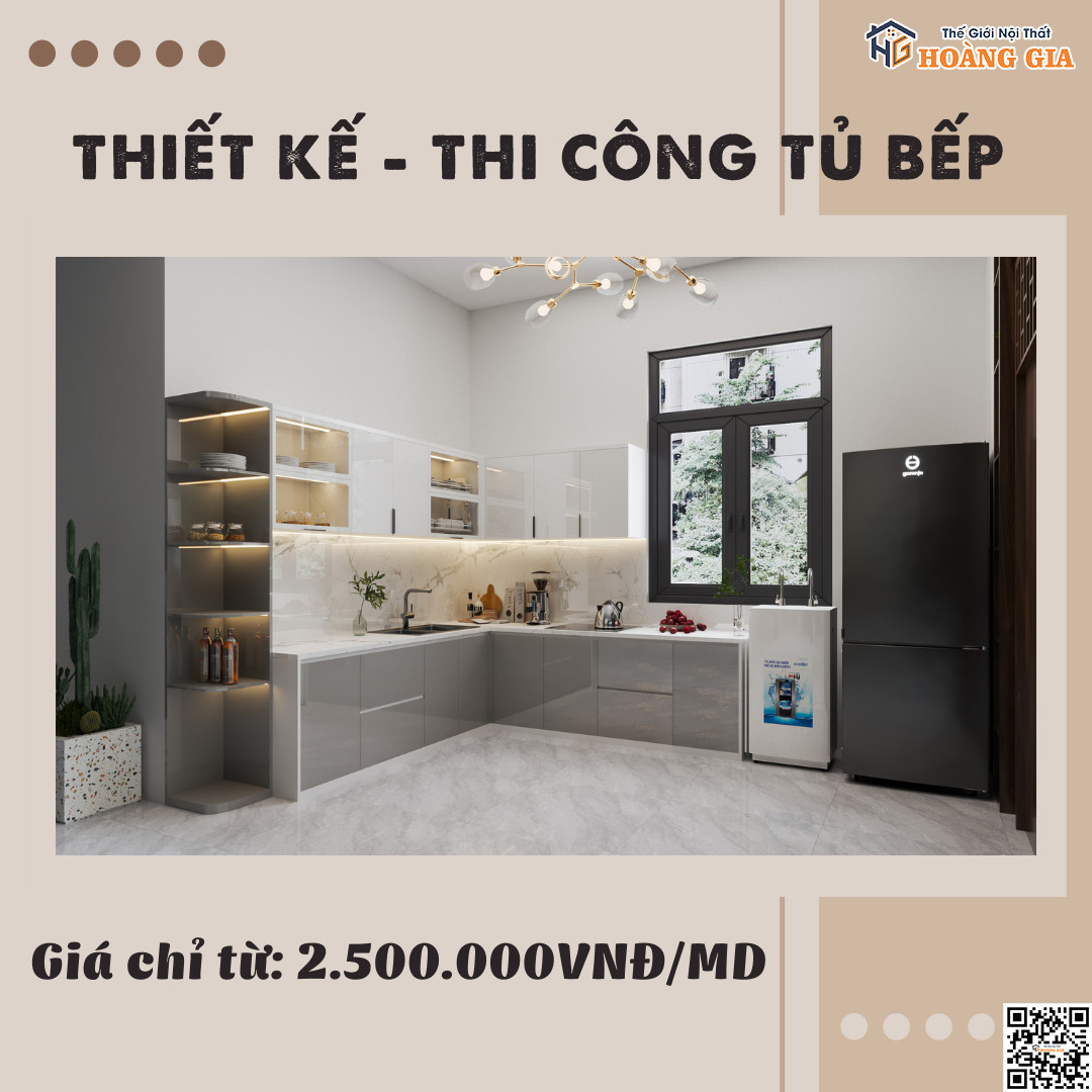 thiết kế bếp Phú Yên