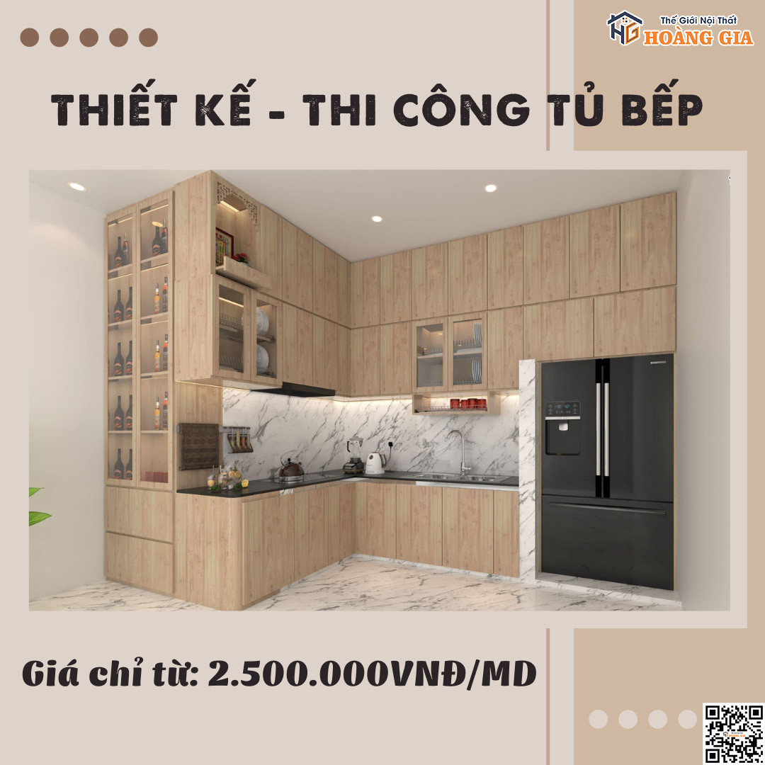 thiết kế bếp Phú Yên