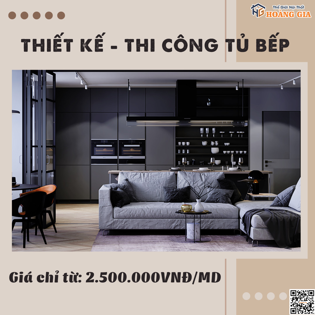 thiết kế bếp Phú Yên