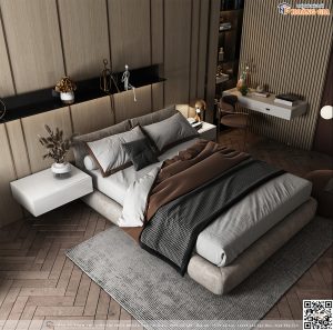 Thiết kế nội thất phòng ngủ đẹp và sang trọng.