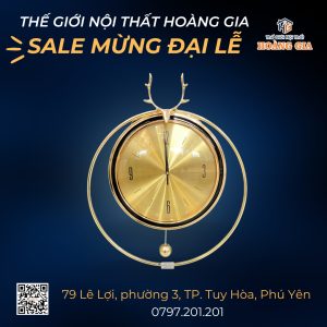 Mẫu đồng hồ quả lắc Phú Yên đẹp tại Thế Giới Nội Thất Hoàng Gia