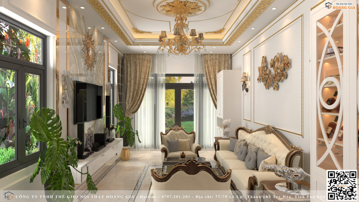 Nội thất tân cổ điển Phú Yên