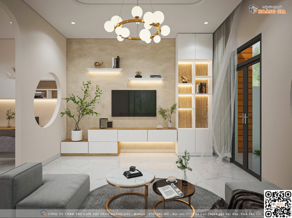 hệ tủ kèm với kệ tivi giúp giảm diện tích hệ tủ kèm với kệ tivi giúp giảm diện tích