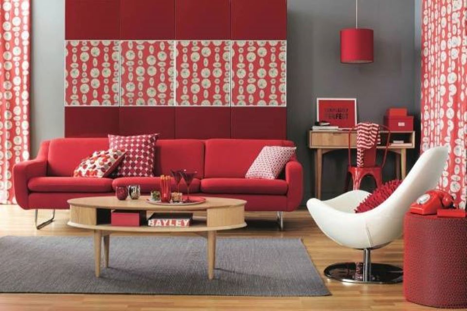 Gia chủ mệnh Hỏa nên tránh dùng những tông màu đen, màu xanh biển sẫm.