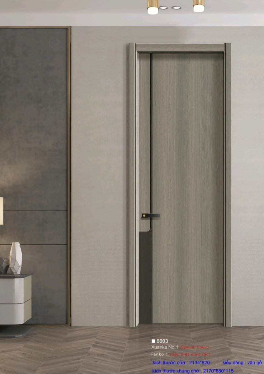 Cửa gỗ Carbon chính hãng Phú Yên